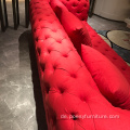 Wohnzimmermöbel 3 Sitzer Designknopf Sofa